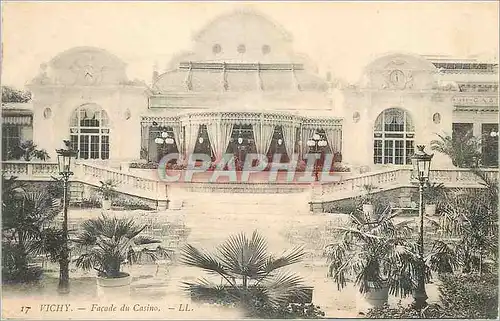 Cartes postales Vichy Facade du Casino