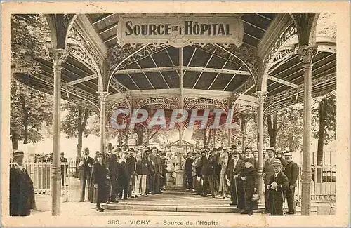 Cartes postales Vichy Source de l'Hopital