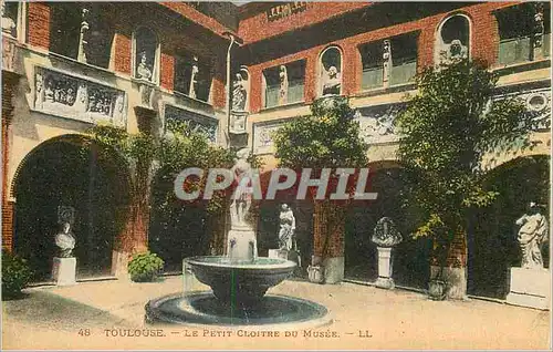 Cartes postales Toulouse le Petit Cloitre du Musee