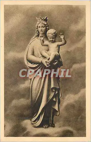 Cartes postales Marseille N D de la Garde Statue Colossale