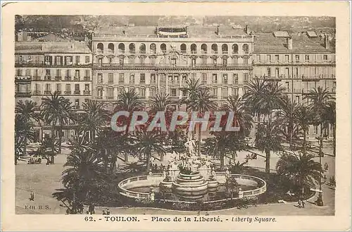 Cartes postales Toulon Place de la Liberte
