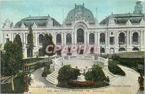 Cartes postales Monte Carlo Cote d'Azur Nouveaux Salons au Casino