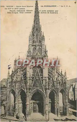 Cartes postales Rouen La Normandie Eglise Saint Maclou des XVe et XVIe Siecles