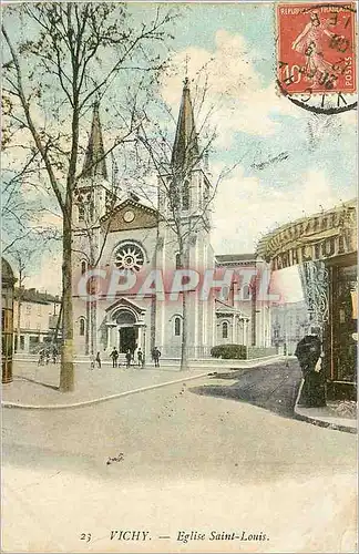 Cartes postales Vichy Eglise Saint Louis