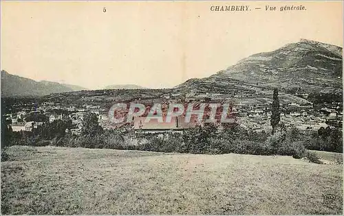 Cartes postales Chambery Vue Generale