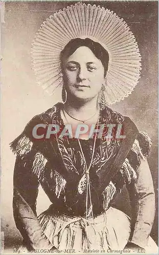 Cartes postales Boulogne sur Mer Matelote en Carmagnole Folklore