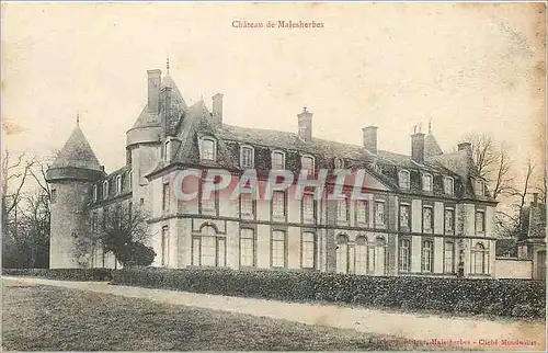 Cartes postales Chateau de Malesherbes