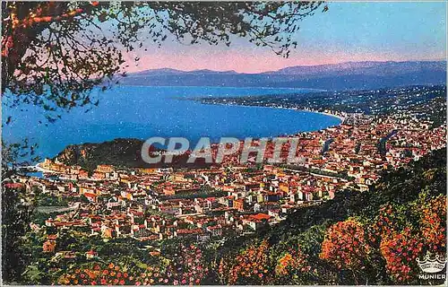 Cartes postales Nice (A M) Vue Generale prise de l'Observatoire
