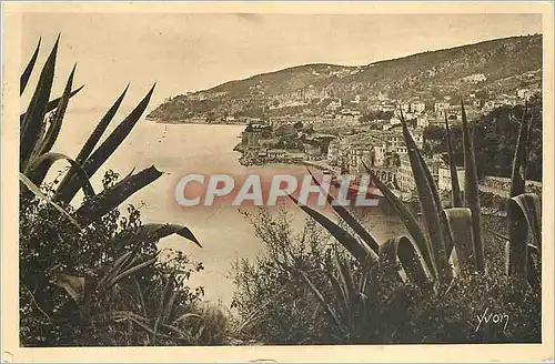 Cartes postales Villefranche (Alpes Maritimes) Cote d'Azur La Ville vue de la Corniche