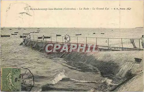 Cartes postales Grandcamp les Bains (Calvados) La Rade La Grand Epi