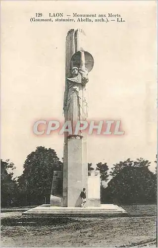 Ansichtskarte AK Laon Monument aux Morts (Gaumont Statuaire Ablla arch) Militaria