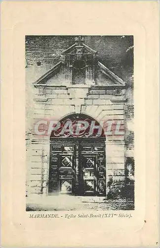 Cartes postales Marmande Eglise Saint Benoit (XVIe Siecle)