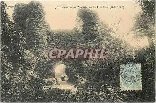 Cartes postales Arques la Bataille Le Chateau (Interieur)