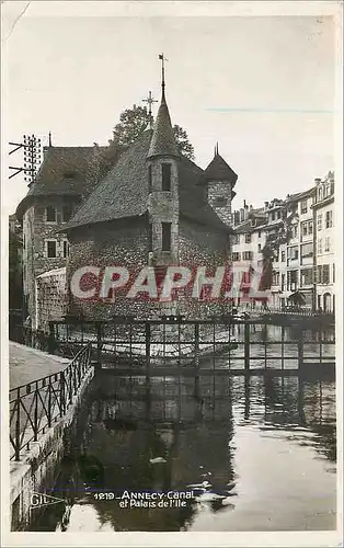 Cartes postales moderne Annecy Canal et Palais de l'Ile