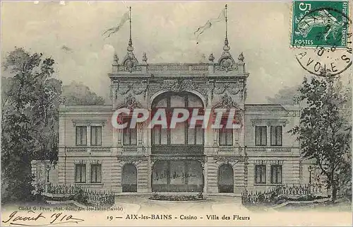 Cartes postales Aix les Bains Villa des Fleurs