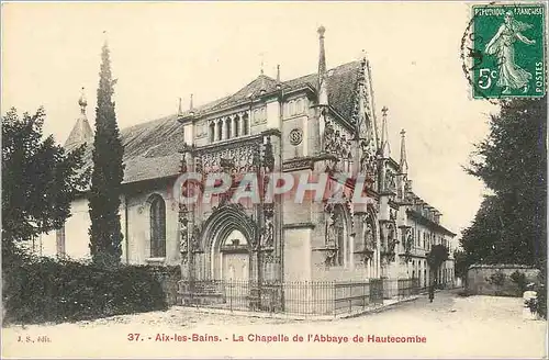 Cartes postales Aix les Bains La Chapelle de l'Abbaye de Hautecombe