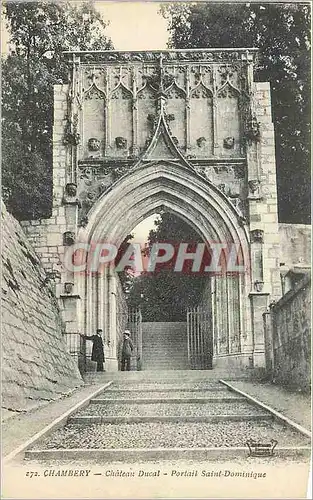 Ansichtskarte AK Chambery Chateau Ducal