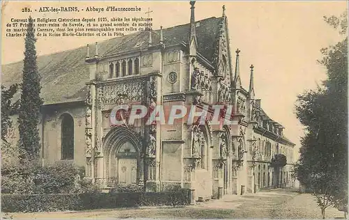 Cartes postales Aix les Bains Abbaye d'Hautecombe