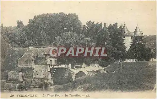 Cartes postales Vernonnet le Vieux Pont et les Tourelles