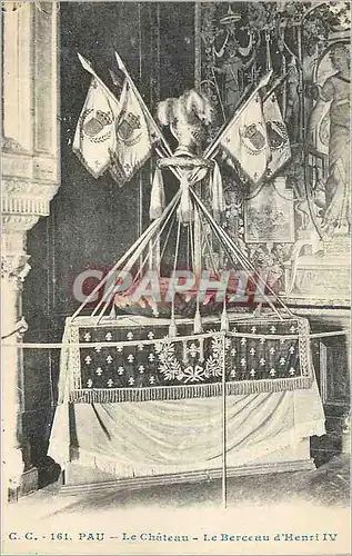 Cartes postales Pau le Chateau le Berceau d'Henri IV