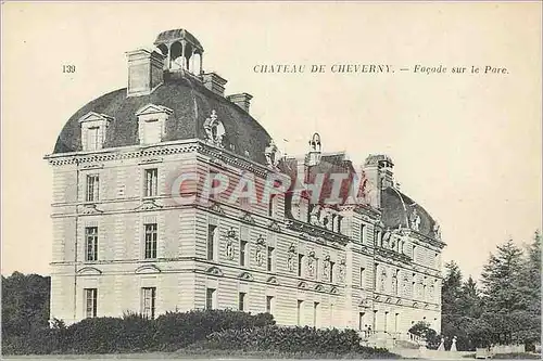 Ansichtskarte AK Chateau de Cheverny Facade sur le Parc