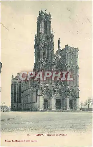 Cartes postales Nancy Eglise St Pierre