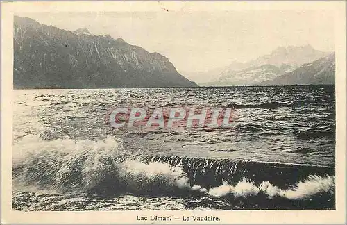 Cartes postales Lac Leman la Vaudaire