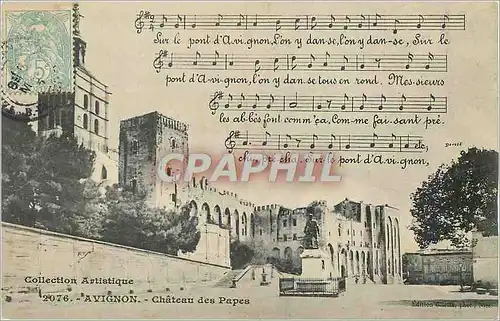 Cartes postales Avignon Chateau des Papes