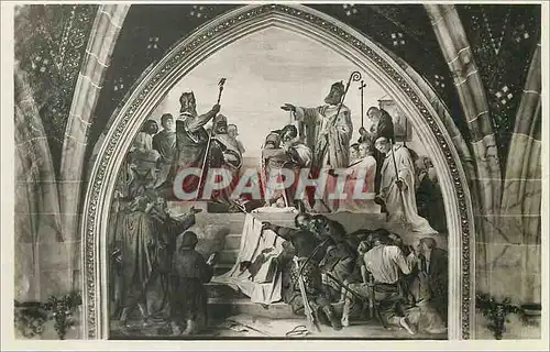 Cartes postales Bad Aachen Taufe Wittekinds Rathauses