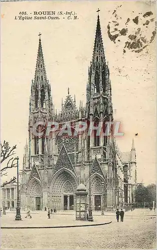 Cartes postales Rouen l'Eglise Saint Ouen