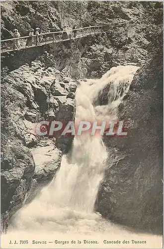 Cartes postales Servoz Gorges de la Diosaz