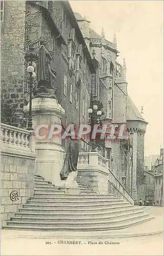 Cartes postales Chambery Place du Chateau