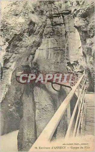 Ansichtskarte AK Environs d'Annecy Gorges du Fier