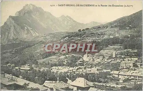 Cartes postales Saint Michel de Maurienne et le Perron des Encombres