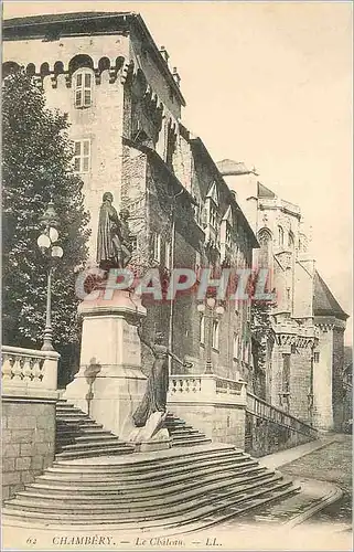 Cartes postales Chambery le Chateau