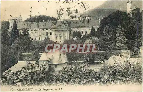 Cartes postales Chambery la Prefecture