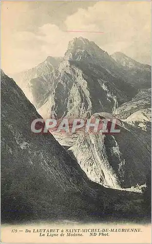 Ansichtskarte AK Du Lautaret a Saint Michel de Maurienne La Ligne de Modane