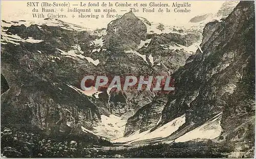 Ansichtskarte AK Sixt (Hte Savoie) le Fond de la Combe et ses Glaciers