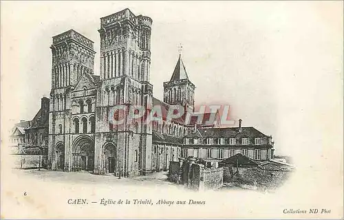 Ansichtskarte AK Caen Eglise de la Trinite Abbaye aux Dames