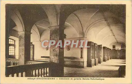 Ansichtskarte AK Abbaye d'Hautecombe Abbatiale et Galerie Sainte Scholastique