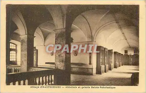 Cartes postales Abbaye d'Hautecombe Abbatiale et Galerie Sainte Scholastique