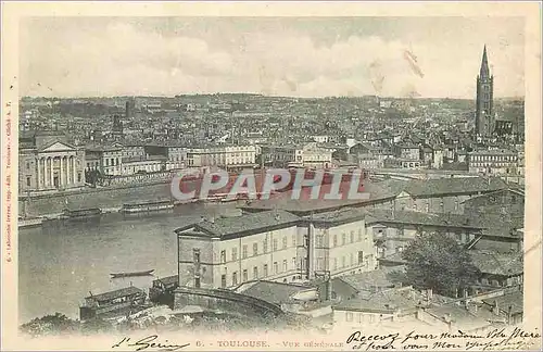 Cartes postales Toulouse Vue Generale