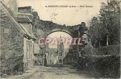 Cartes postales Montfort l'Amaury (S et O) POrte Bardoul