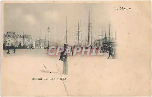 Cartes postales Le Havre Bassin du Commerce