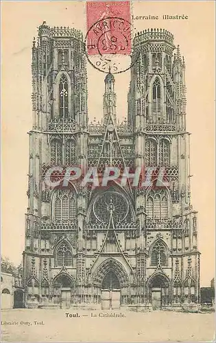 Cartes postales Toul la Cathedrale