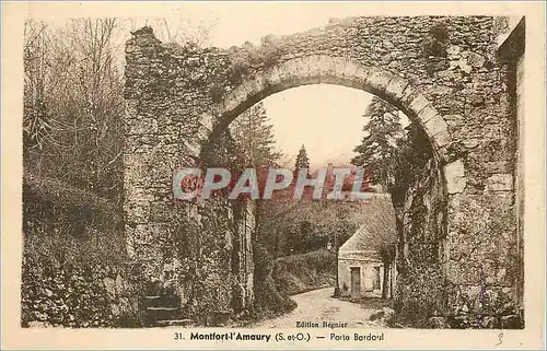 Cartes postales Montfort l'Amaury (S et O) Porte Bardoul