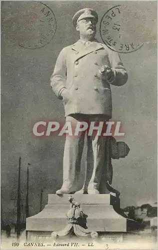 Cartes postales Cannes Edouard VII