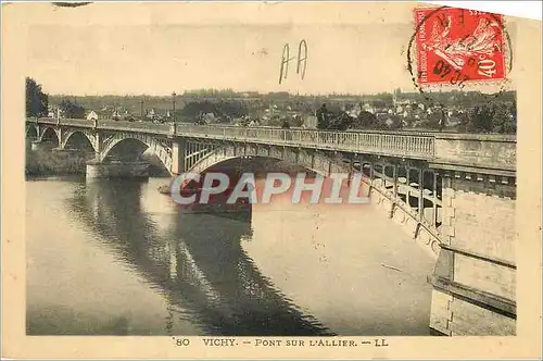 Cartes postales Vichy Pont sur l'Allier