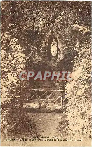 Cartes postales Morangis (S et O) le Desert Grotte de la Vierge