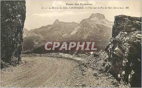 Ansichtskarte AK La Breche du Col d'Aubisque Route des Pyrenees